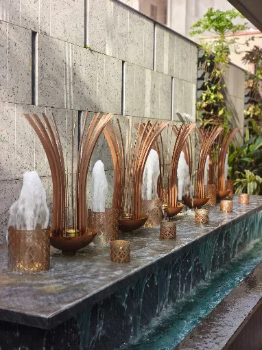 Water Fountain Architectural Installation